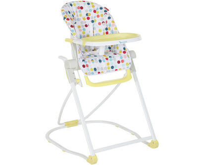 Jídelní židlička BADABULLE Compact Chair 2021, yellow - 1