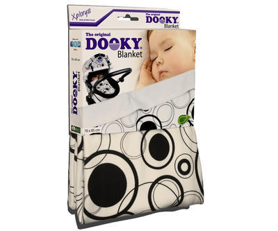 Deka DOOKY Blanket, black Circles - 1