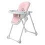 Jídelní židlička BO JUNGLE B-Dinner Chair Wheely 2023, pink - 1/3