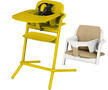 Židlička CYBEX Lemo Wood 2021 včetně doplňků, canary yellow/pale beige - 1/7