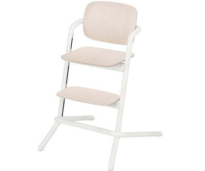Židlička CYBEX Lemo Wood 2021 včetně doplňků, porcelaine white/storm grey - 2
