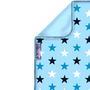 Deka DOOKY Blanket, baby blue/blue stars - 2/7