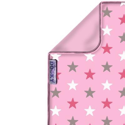 Deka DOOKY Blanket, baby pink/pink stars - 2