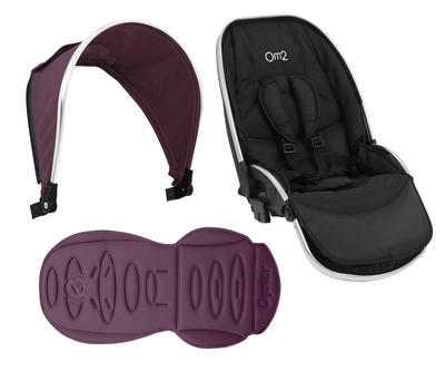Tandem BABYSTYLE Oyster Max Colour pack 2015, vogue damson - 2