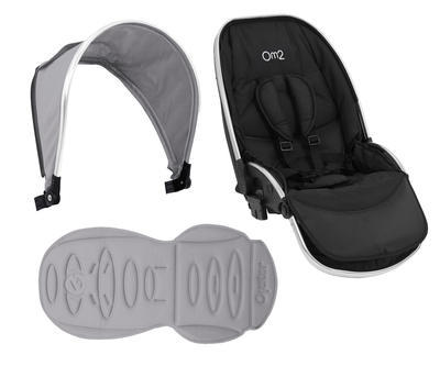 Tandem BABYSTYLE Oyster Max Colour pack 2015, silver mist - 2