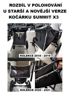 Kočárek BABY JOGGER Summit X3 2020 + ZDARMA MADLO, black/gray - 2