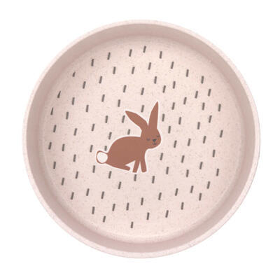 Dětská miska LÄSSIG Bowl Plate PP/Cellulose 2024, little forest rabbit - 2