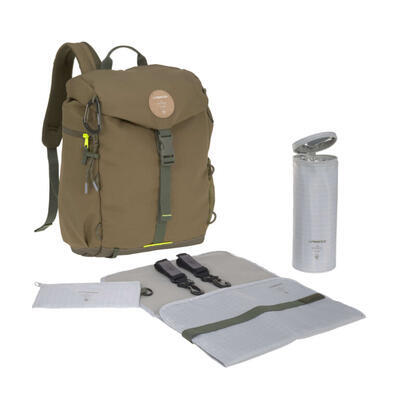 Přebalovací batoh LÄSSIG Green Label Outdoor Backpack 2024, olive - 2