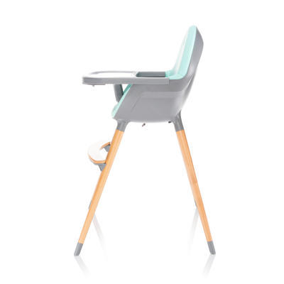 Jídelní židlička ZOPA Dolce 2021, ice green/grey - 2