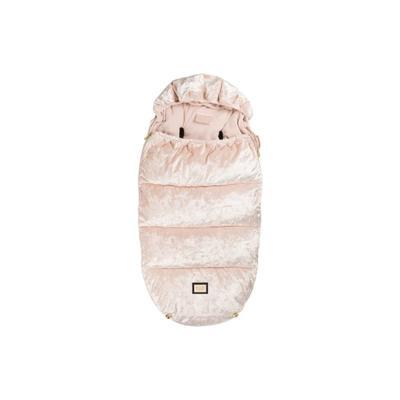 BJÄLLRA Set fusak rukavice a kožešinový lem 2019, velvet pink/natural fur - 2