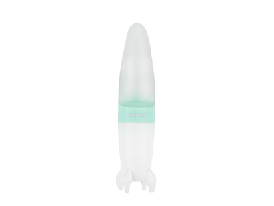Silikonová lahvička se lžičkou KIKKABOO 90ml 2024, rocket mint - 2