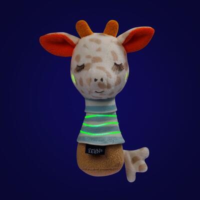 GoodNight BABY FEHN Chrastící hračka 2022, žirafa - 2