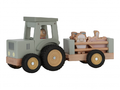 Dřevěný traktor s přívěsem LITTLE DUTCH Farma 2023 - 2/5