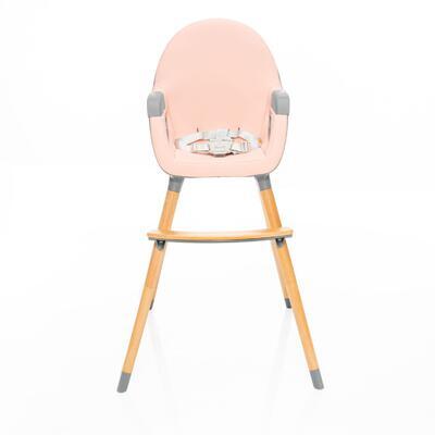 Jídelní židlička ZOPA Dolce 2 2024, blush pink/grey - 2