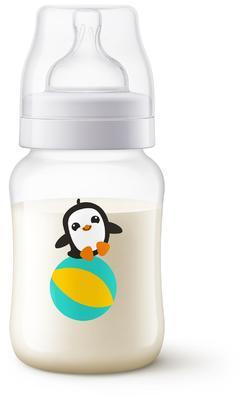 Láhev AVENT Anti-colic 260 ml (1 ks), tučňák - 2