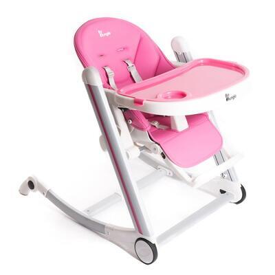 Jídelní židlička BO JUNGLE B-High Chair 2021, pink - 2