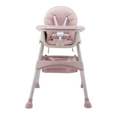 Jídelní židlička BEBE STARS Cozy 2v1 2021, pink - 2