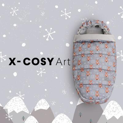 Fusak X-LANDER X-Cosy Art 2021, winter foxes - 2