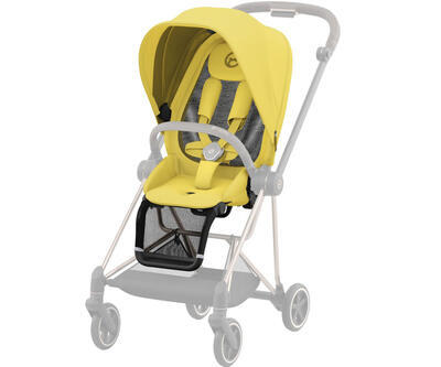 Kočárek CYBEX Mios Rosegold Seat Pack 2022 včetně korby, mustard yellow - 3