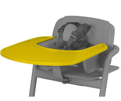Židlička CYBEX Lemo Wood 2021 včetně doplňků, canary yellow/storm grey - 3