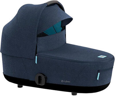 Kočárek CYBEX Mios Matt Black Seat Pack PLUS 2022 včetně korby, midnight blue - 3
