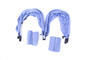 Kočárek BABY MONSTERS Easy Twin Silver Colour Pack 2020, světle modrý - 3/6