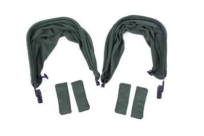 Kočárek BABY MONSTERS Easy Twin Black Colour Pack 2020, tmavě zelený - 3