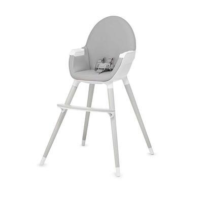Jídelní židlička KINDERKRAFT Fini 2022, grey/white - 3