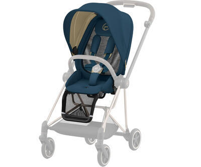 Kočárek CYBEX Mios Chrome Brown Seat Pack 2022 včetně korby, mountain blue - 3