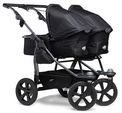 Kočárek TFK Duo stroller Air Chamber Wheel 2023, black - 3