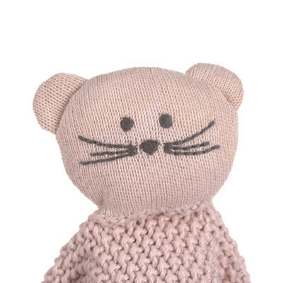 Muchláček LÄSSIG Knitted Baby Comforter Little Chums 2023, mouse - 3