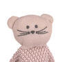 Muchláček LÄSSIG Knitted Baby Comforter Little Chums 2023, mouse - 3/4