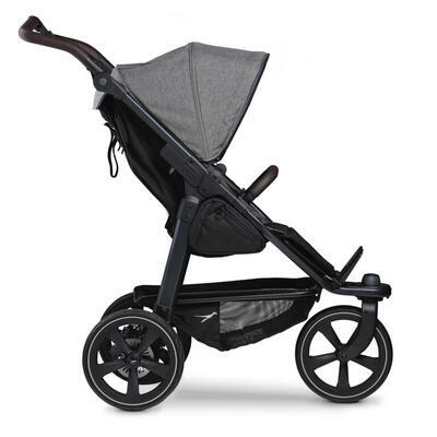Kočárek TFK mono2 stroller - air chamber wheel premium 2024, 415 grey - 3