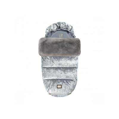 BJÄLLRA Set fusak rukavice a kožešinový lem 2019, velvet grey - 3
