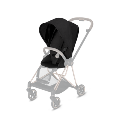 Kočárek CYBEX Mios Rosegold Seat Pack PLUS 2021 včetně korby, stardust black - 3