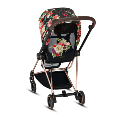 Kočárek CYBEX Mios Seat Pack Fashion Spring Blossom 2021 včetně korby, dark/podvozek mios rosegold - 3