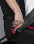Bezpečnostní pás do auta pro těhotné SCAMP Comfort Isofix 2020, červený - 3/7