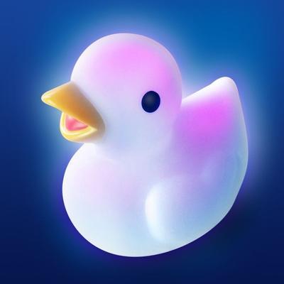 PABOBO Lumilove Bath 2017, svítící kachnička Duck - 3