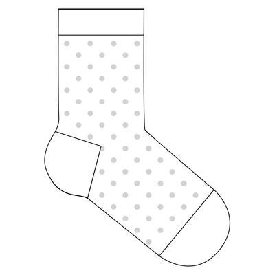 Ponožky HAPPY HANDS FreshWear 4ks White/Silver 2017 - 3