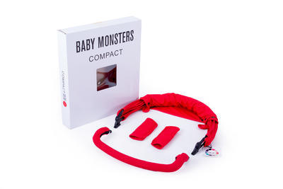Kočárek BABY MONSTERS Compact Colour Pack 2018, červená - 3