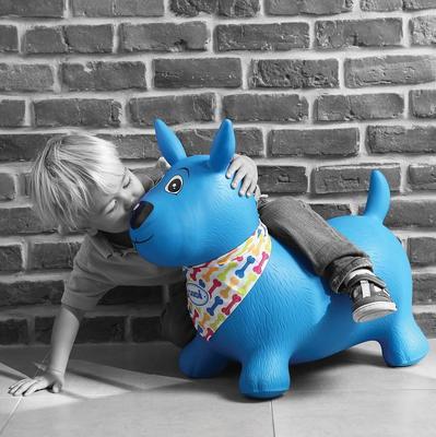 Skákací pes Ludi 2020, modrý - 3