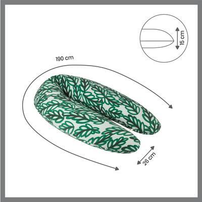 Multifunkční polštář BABYMOOV B.LOVE 2024, vegetal green - 3