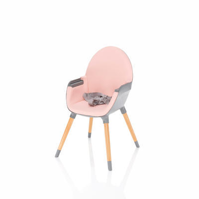 Jídelní židlička ZOPA Dolce 2021, blush pink/grey - 4
