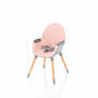 Jídelní židlička ZOPA Dolce 2021, blush pink/grey - 4/4