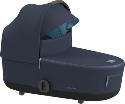 Kočárek CYBEX Mios Matt Black Seat Pack 2022 včetně korby, nautical blue - 4