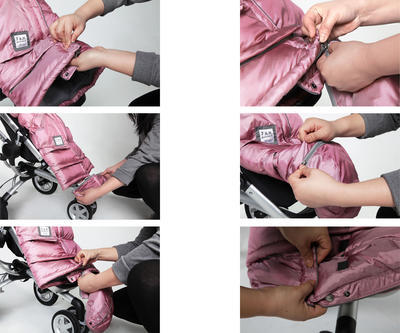 Fusak 7 A.M.ENFANT Blanket 212 Evolution 2019, camo pink - 4