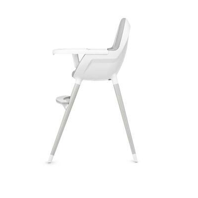 Jídelní židlička KINDERKRAFT Fini 2022, grey/white - 4