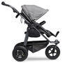Kočárek TFK Set 6 Mono Stroller - air wheel Premium 2022, grey 415 - 4/7