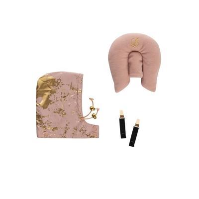 BJÄLLRA Set fusak rukavice a kožešinový lem 2019, pink golden - 4