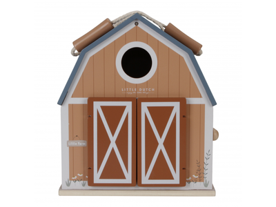 Přenosný dřevěný domeček pro panenky LITTLE DUTCH Farma 2023 - 4